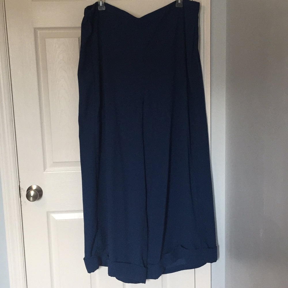 Extra Wide legged tuxedo pant